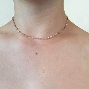 Brandy Melville rose gold necklace